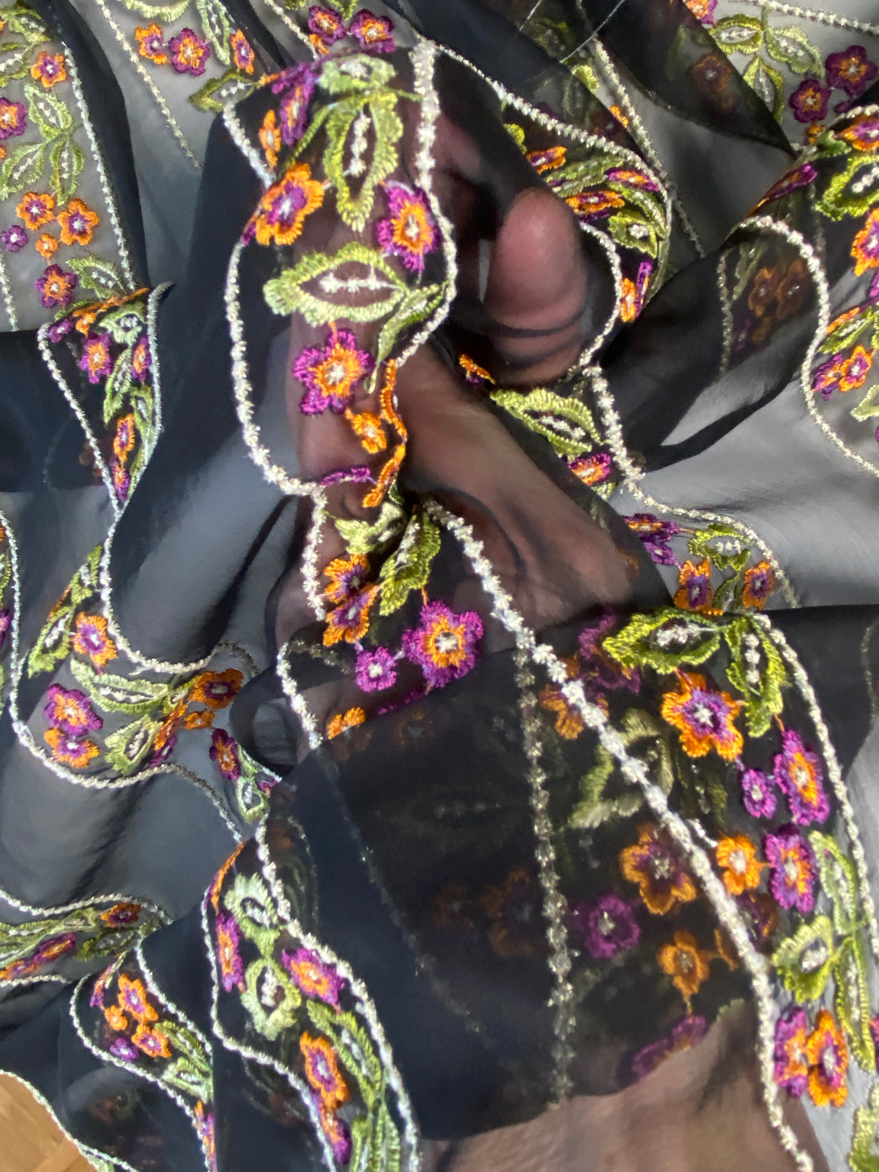 009S. Silk chiffon. 50g/m2