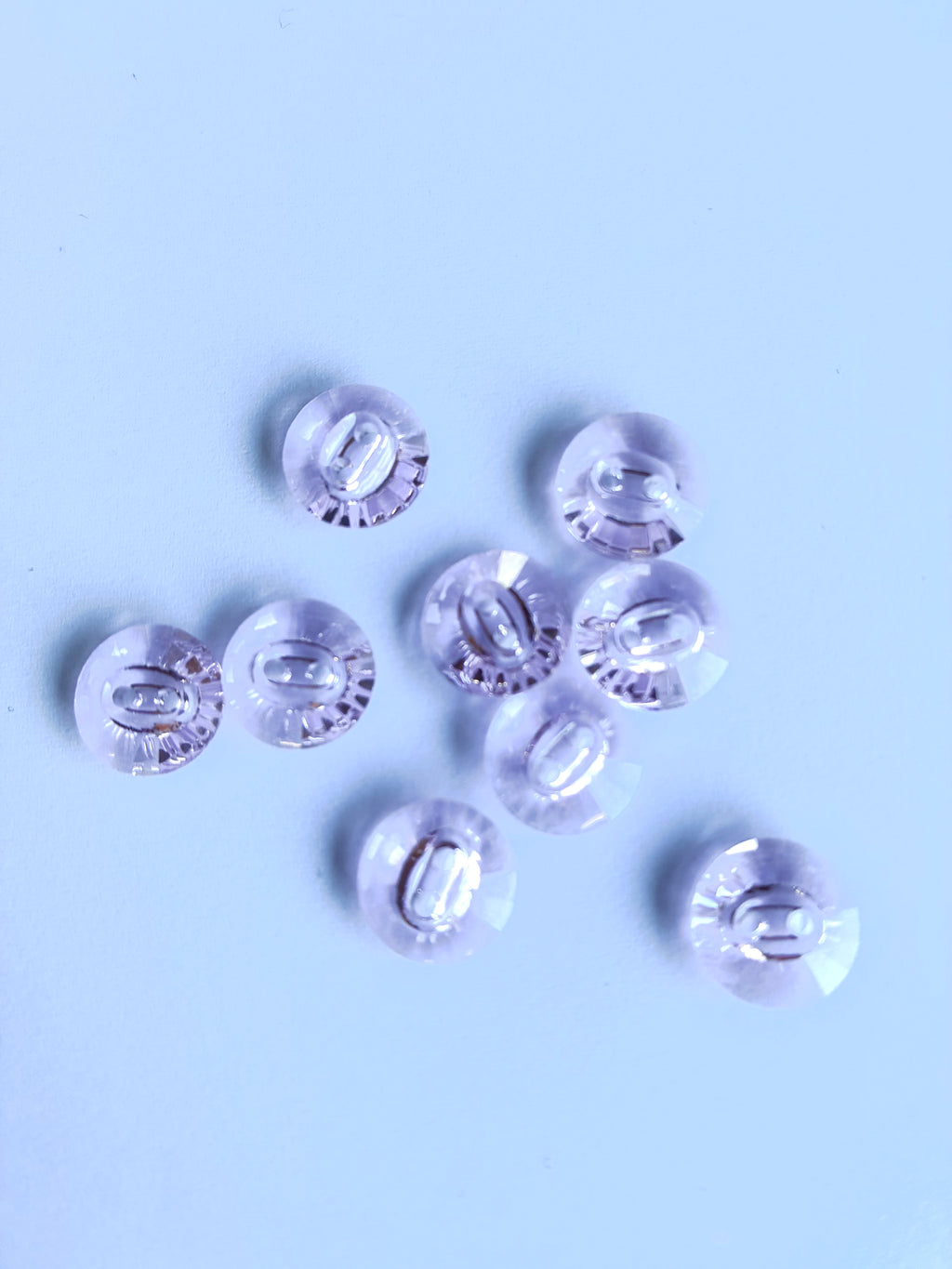 BPC3019. Bouton rond en cristal 12 mm.