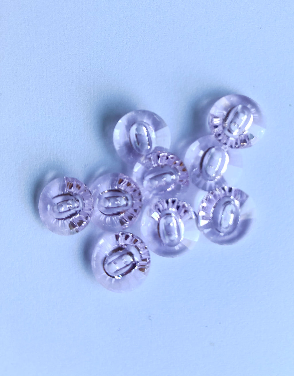 BPC3019. Bouton rond en cristal 12 mm.