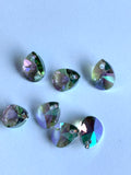 61283. Crystal drops 11x8mm.