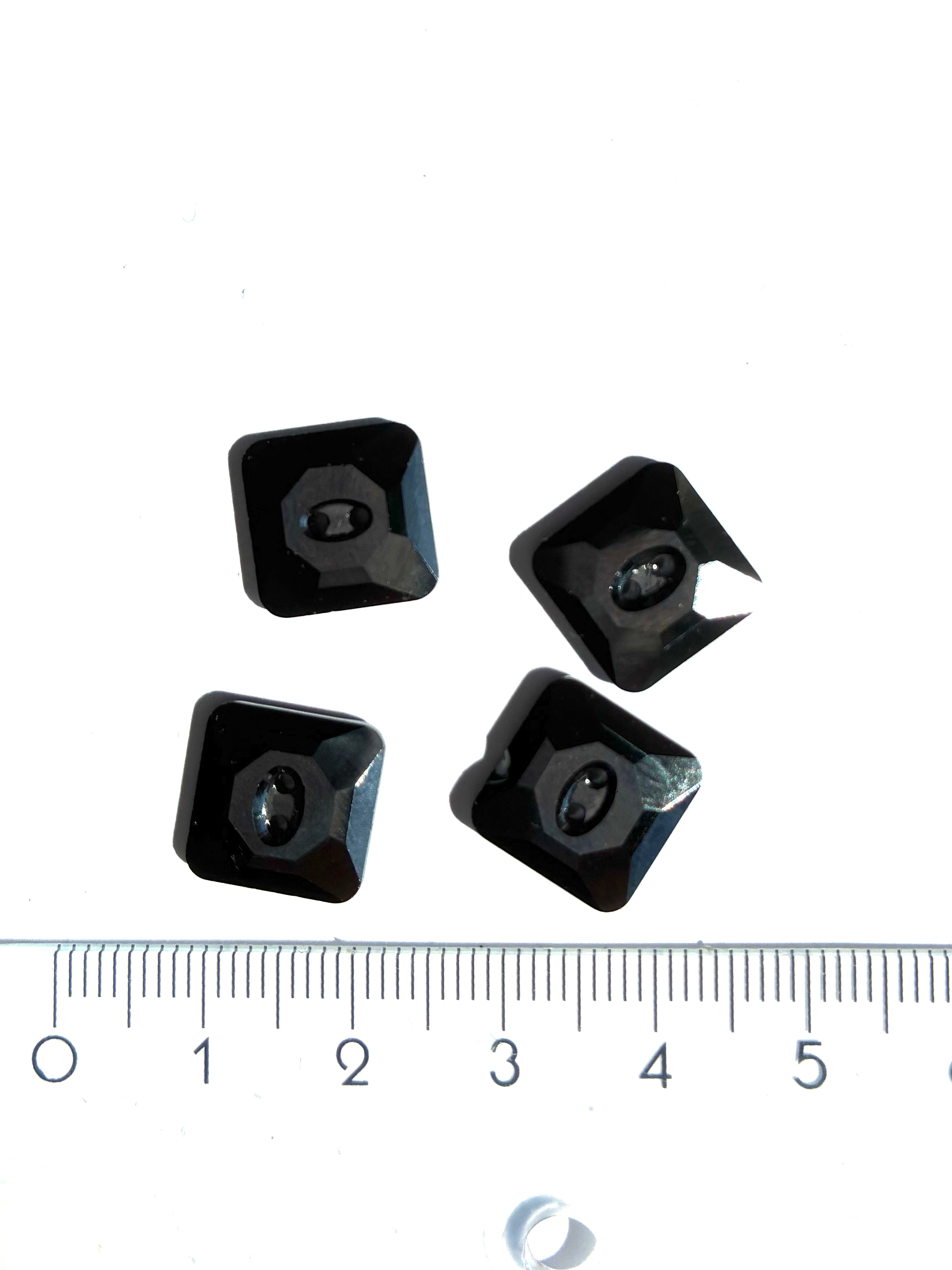 30172. Square button 12mm.