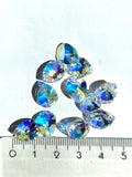 61286. Drops beads for sewing. 13mm.