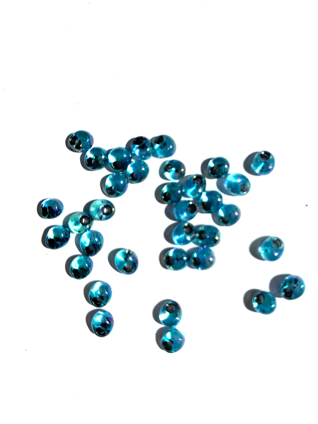 3391. Perles de verre 4 mm.