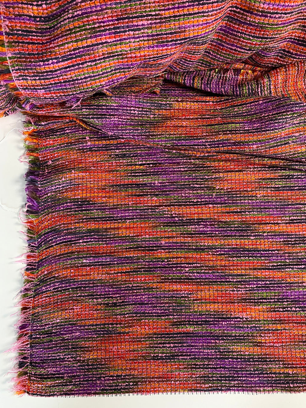 123MX. Tweed bouclé. Flammé