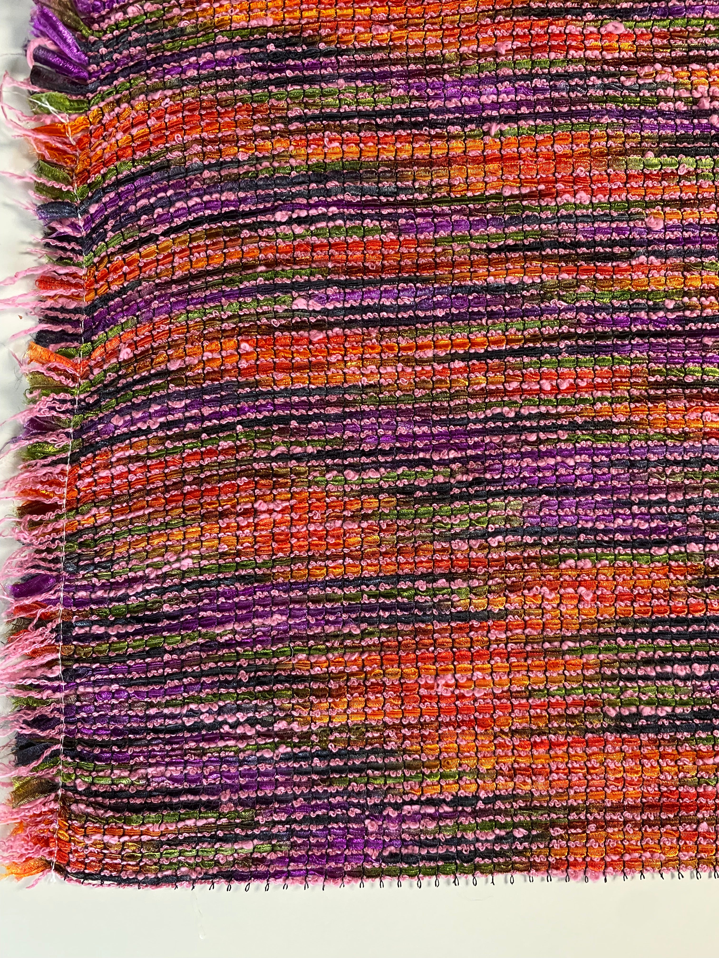 123MX. Tweed bouclé. Flammé