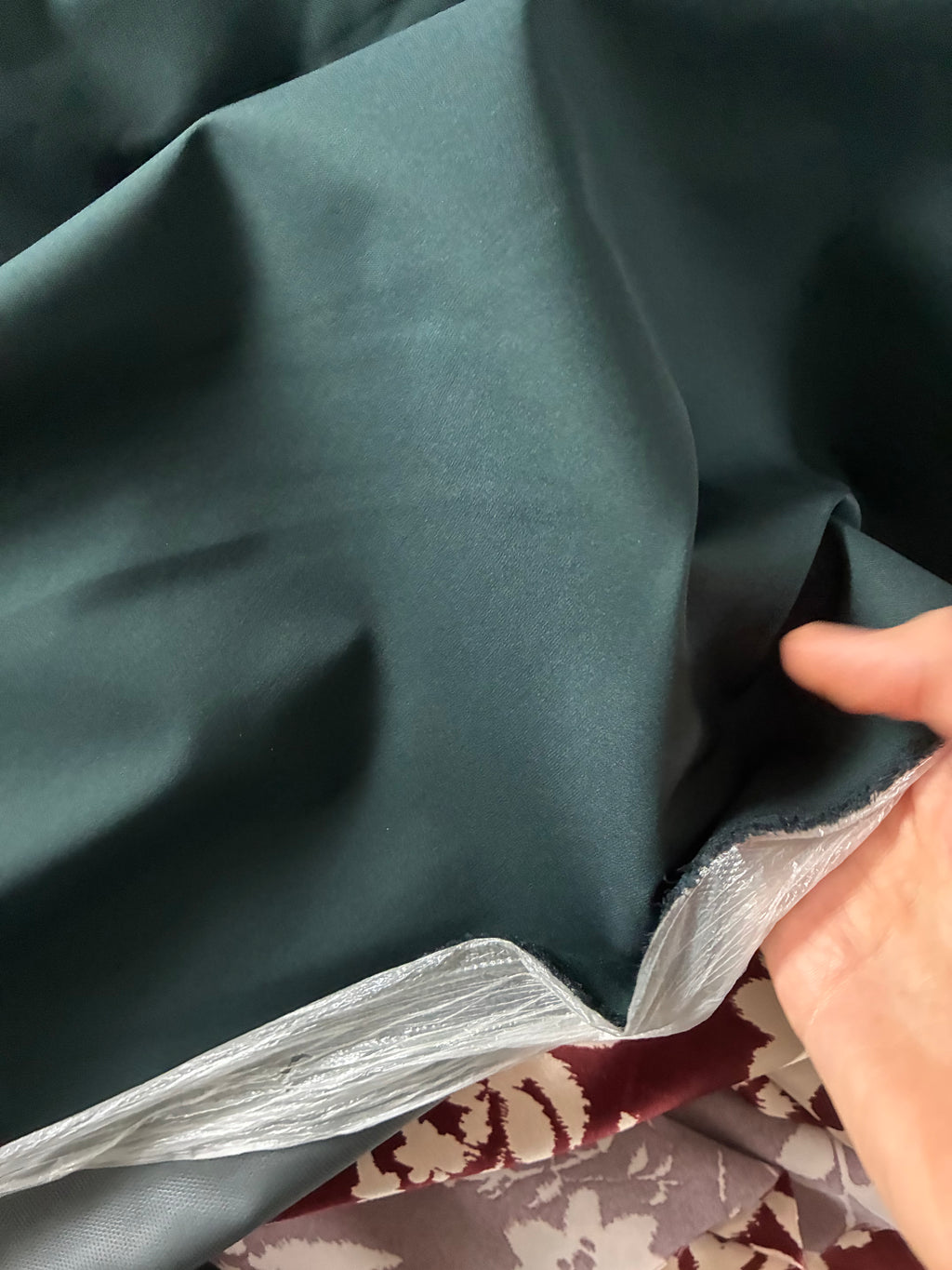 1311WLP. Water-repellent wool blend. Coupon 2.6m.