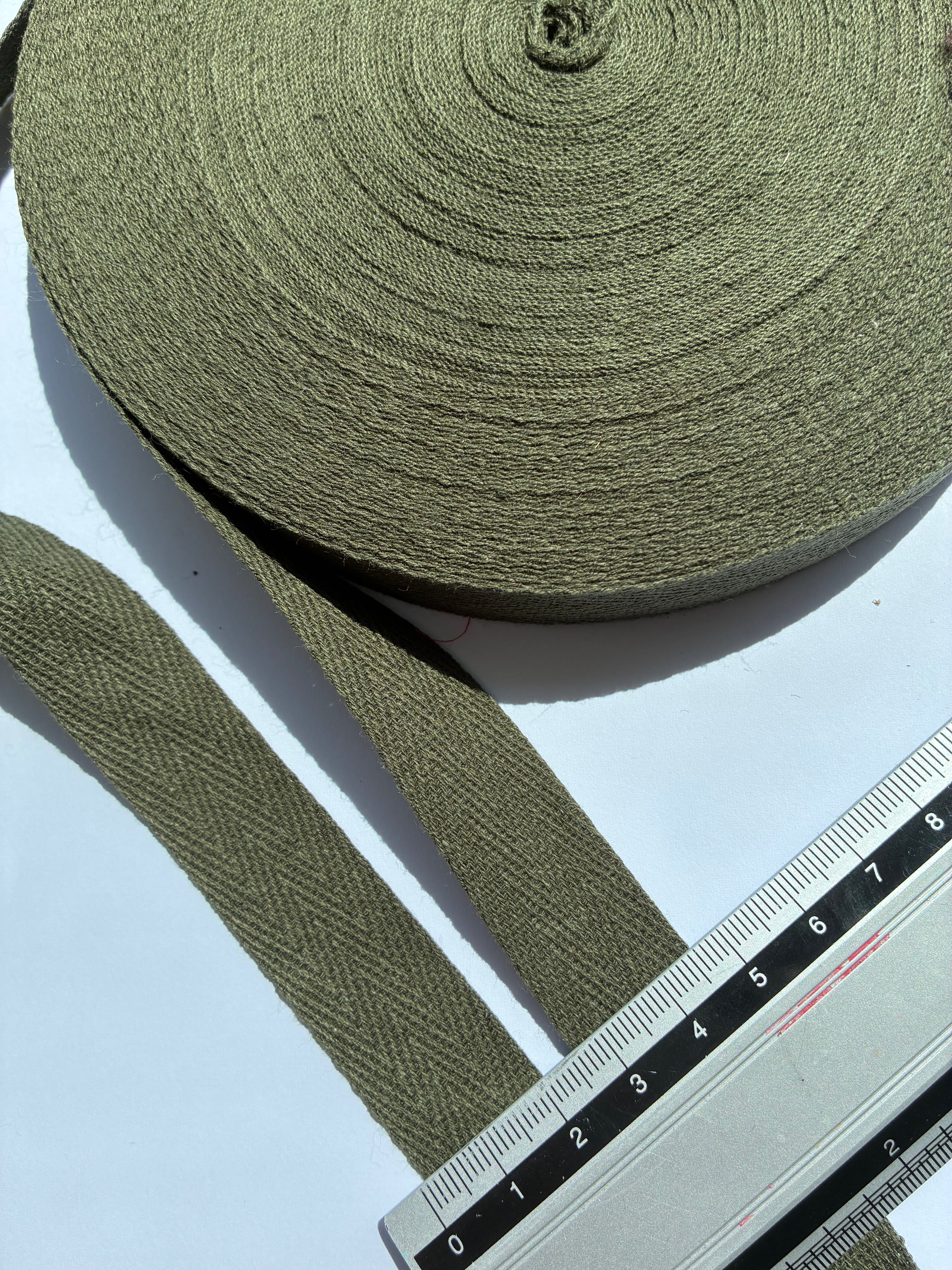 1013ACC. Soft herringbone tape. 20mm.