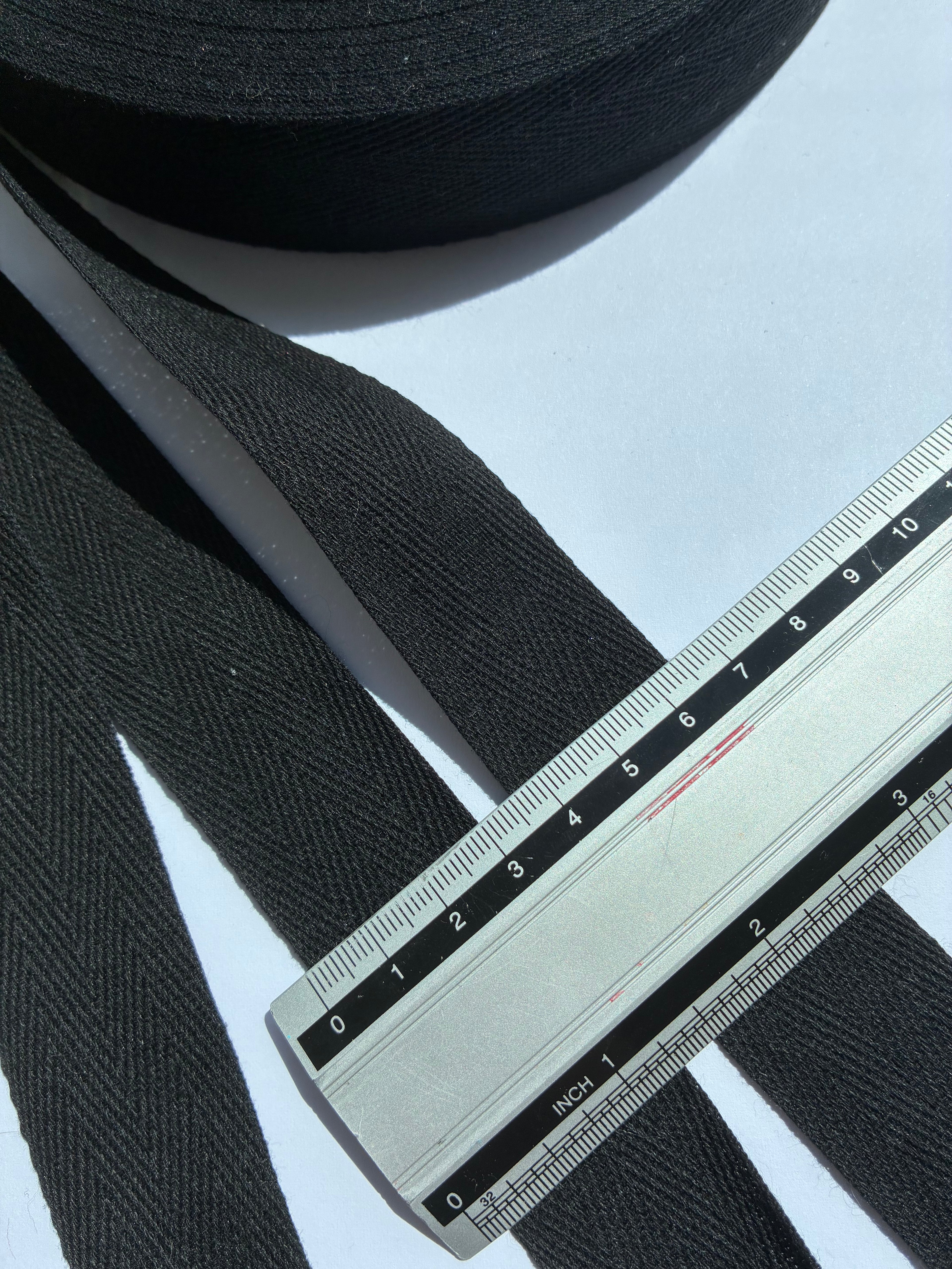 1001ACC. Soft herring bone tape. 29mm.