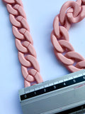 1103ACC. Decorative chain. 20mm. Pink.