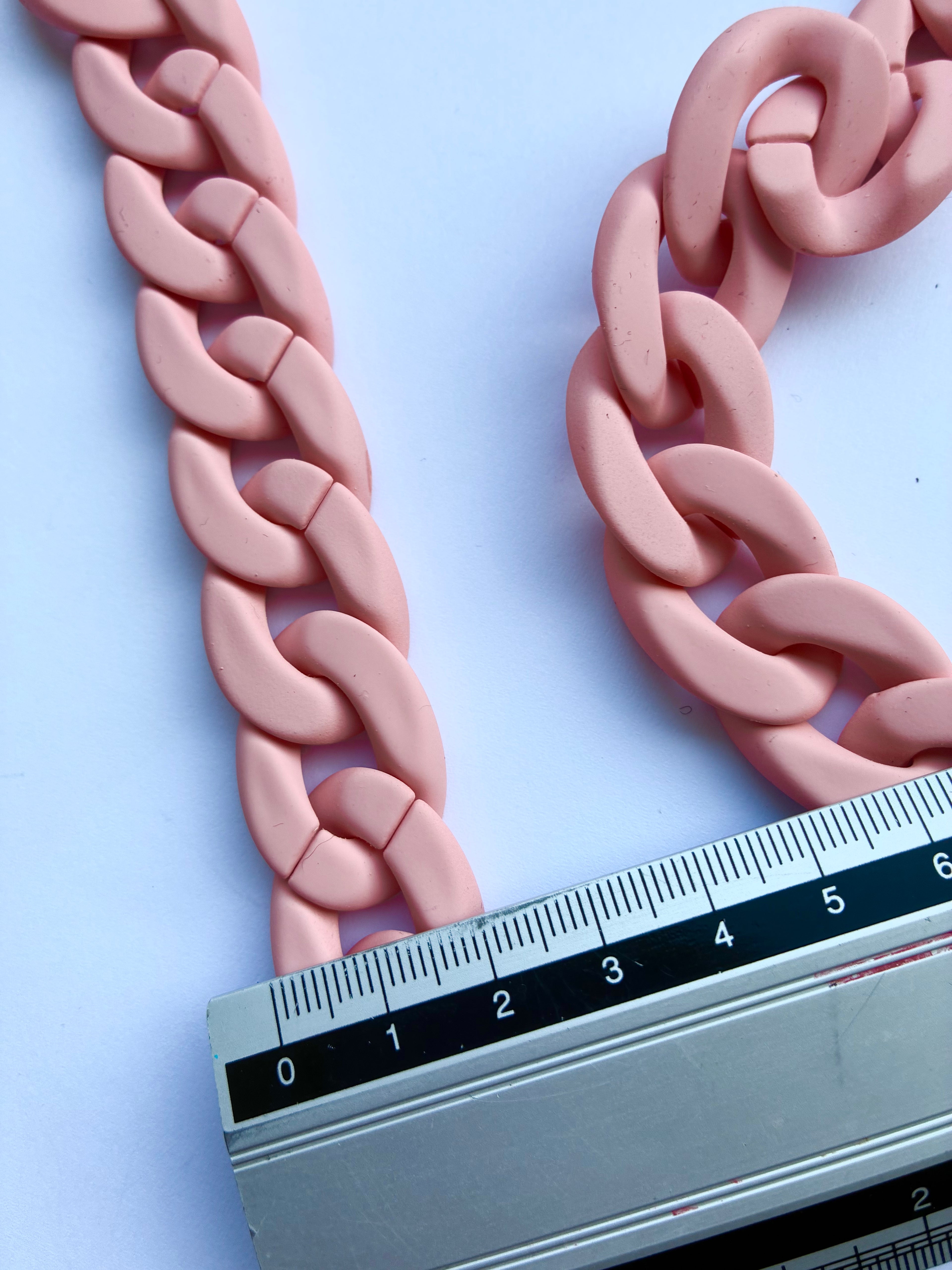 1103ACC. Decorative chain. 20mm. Pink.
