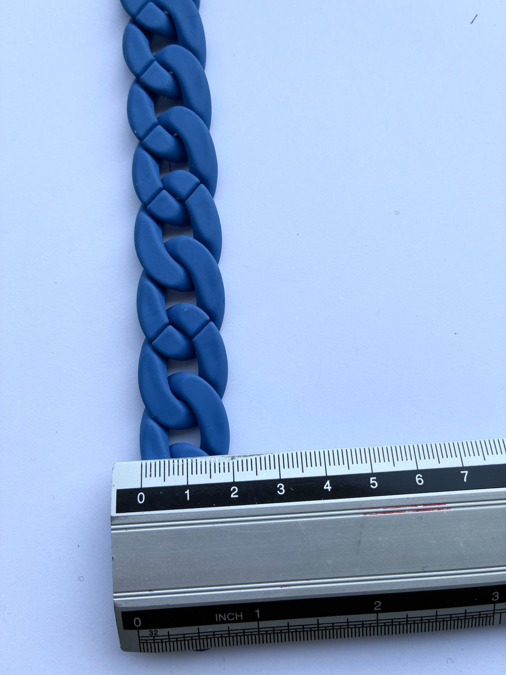 1105ACC. Decorative chain. 20mm. Blue.