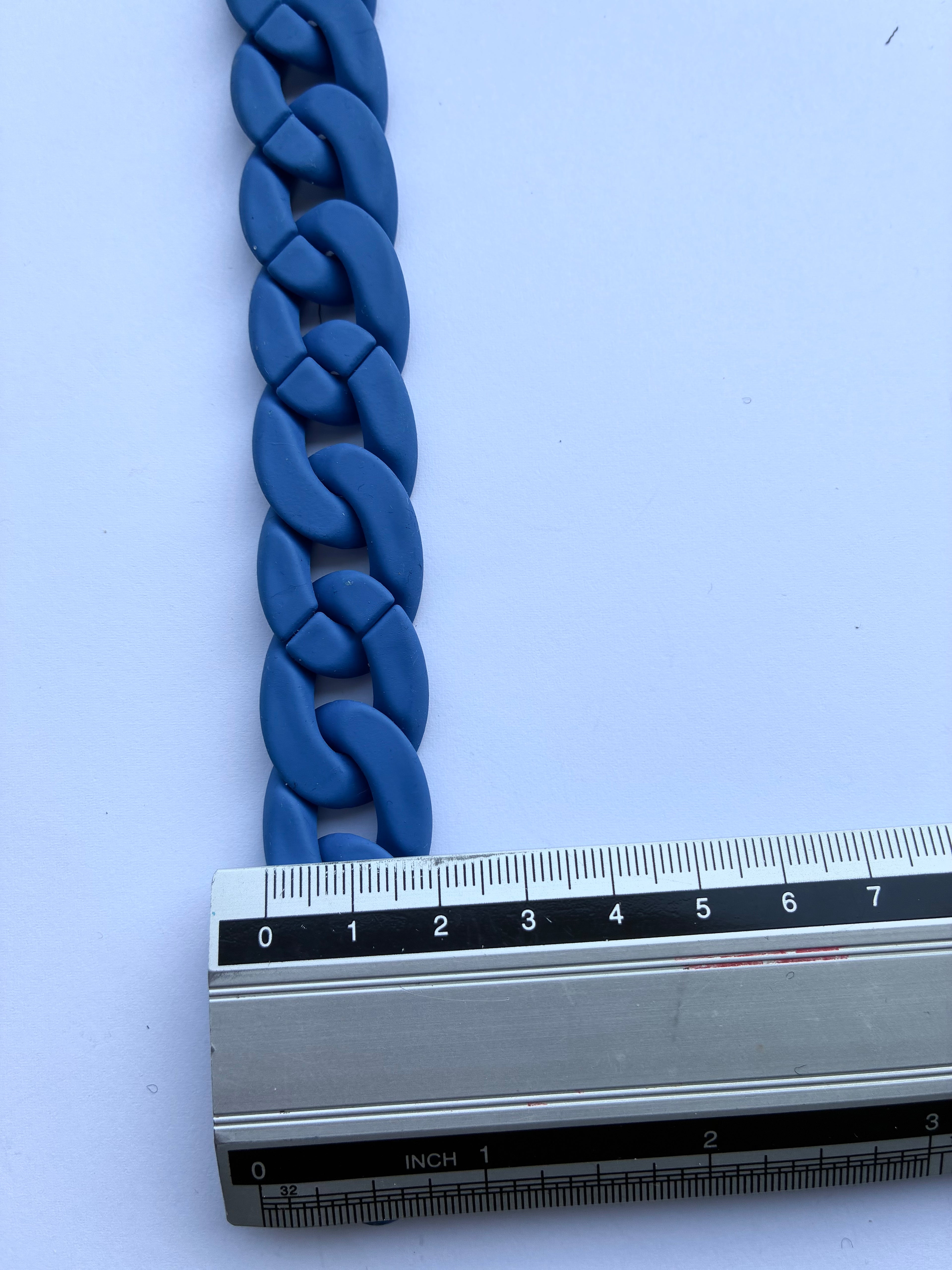 1105ACC. Decorative chain. 20mm. Blue.