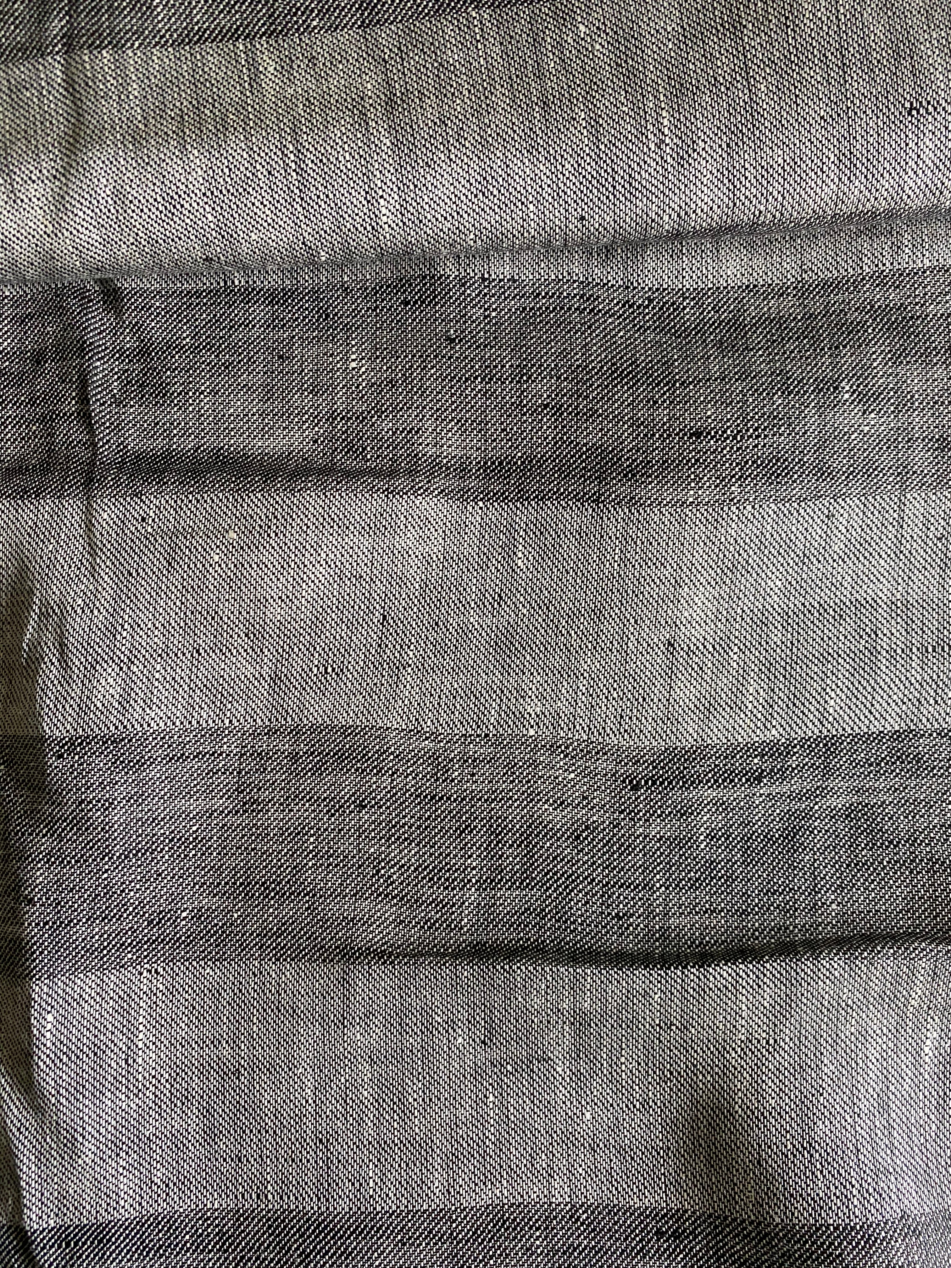 279L. Linen stripes. 130g/m2. 3m coupon.