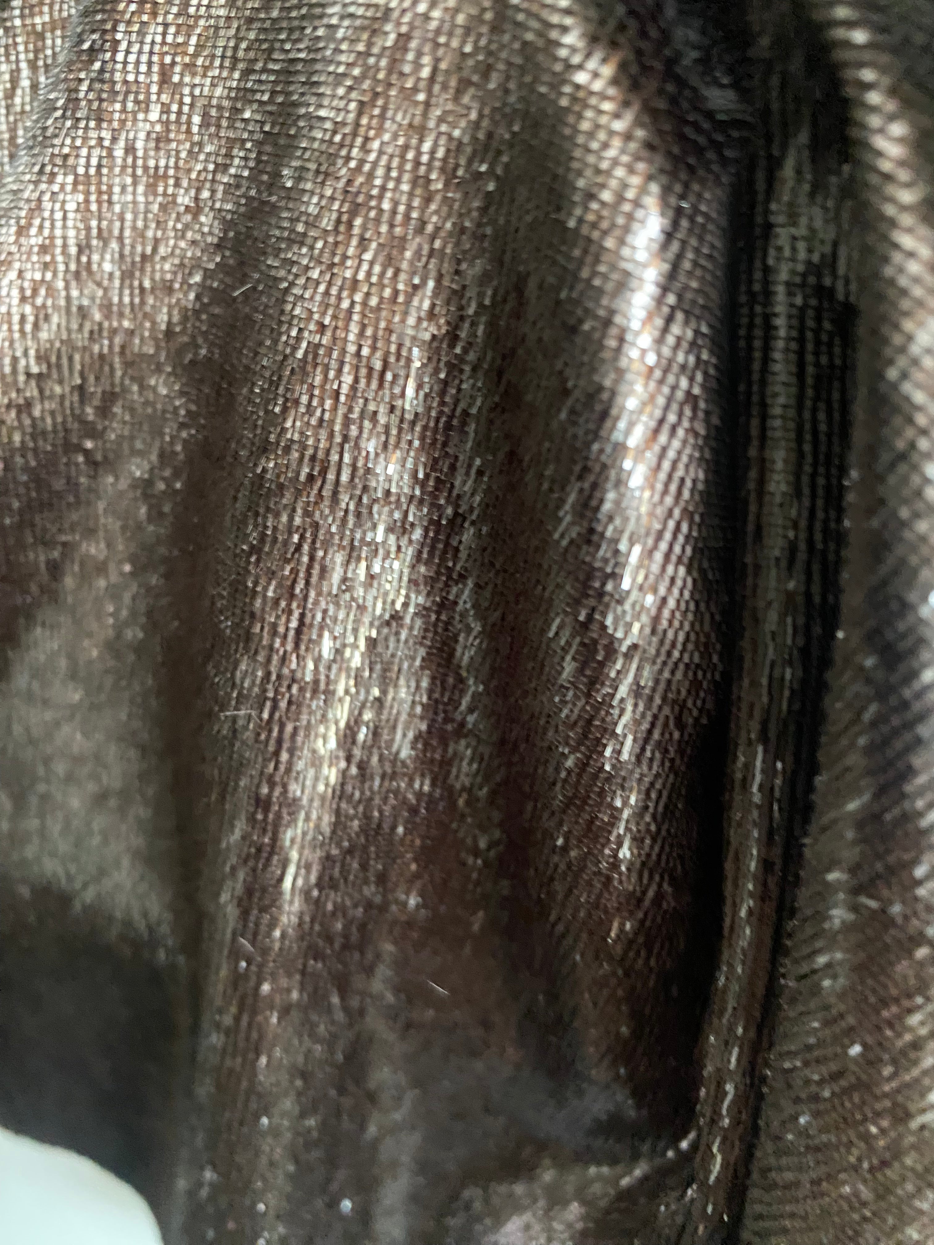 355PM. Metallic shine velvet. 255g/m2. 1m und 2.55m.